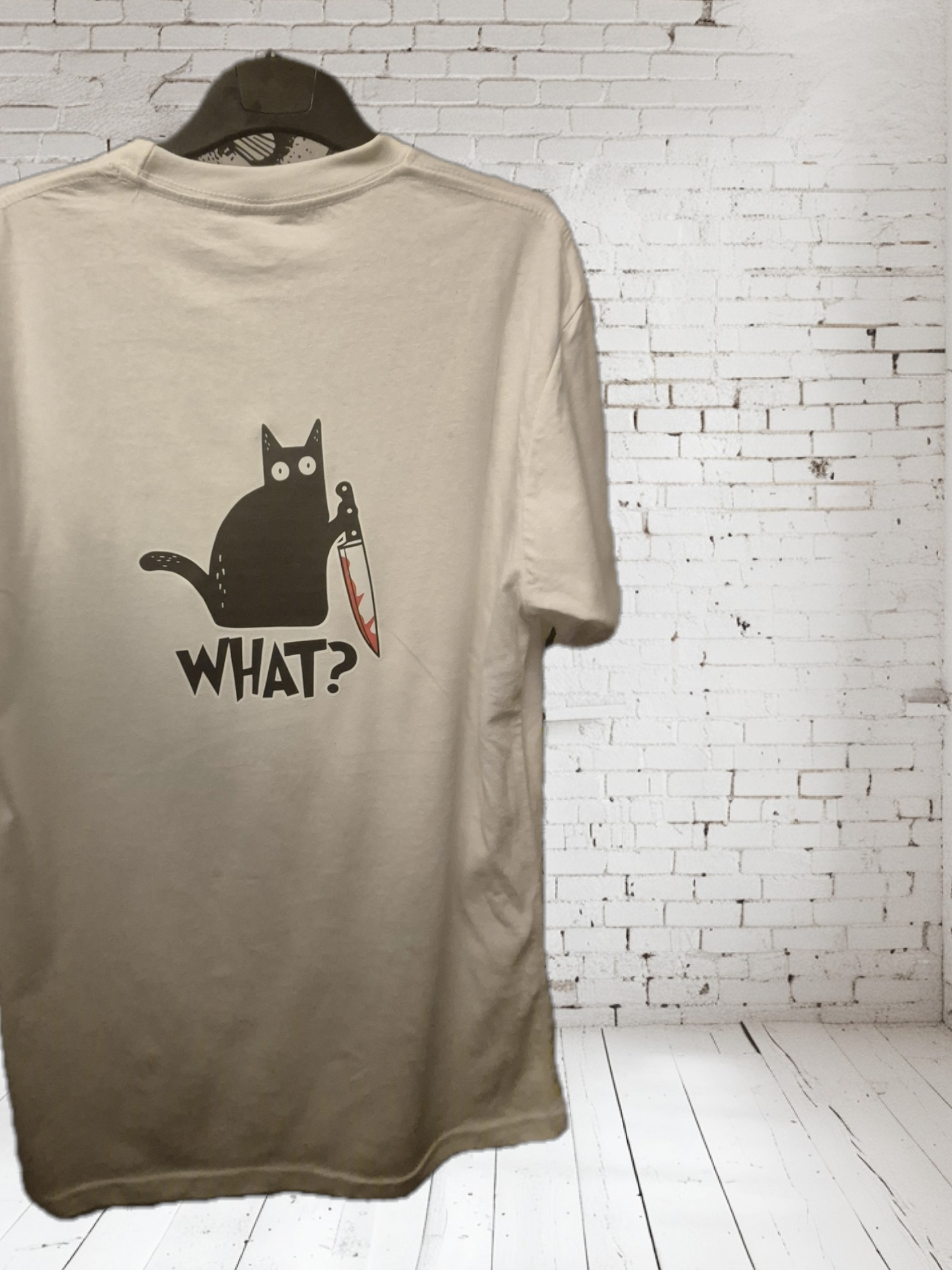 Ew People, Stabby Cat Bloody Knife What T-shirt